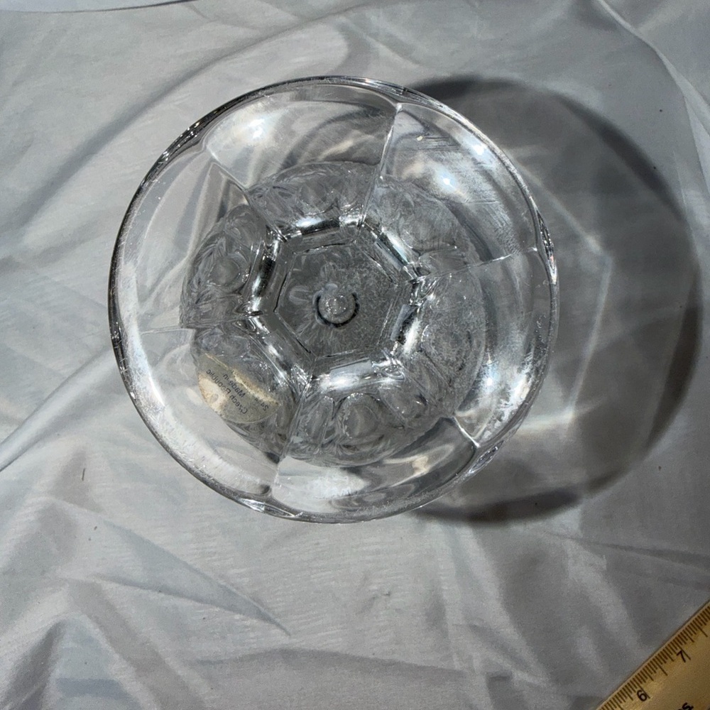 Vintage Royal Limited 24% Lead Crystal Tulip Vase 8" - Made in Czech Republic - Picture 3 of 7